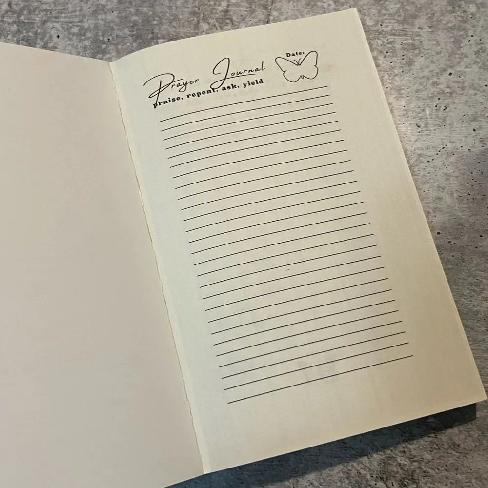 The secret place prayer journal guided prayer journal for all ages.